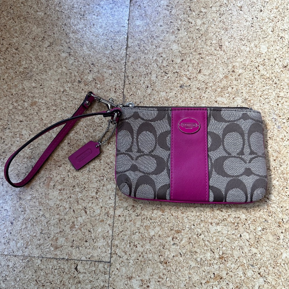 Coach Wristlet